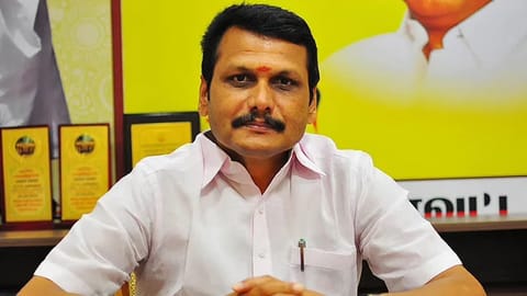 Electricity Minister V Senthilbalaji