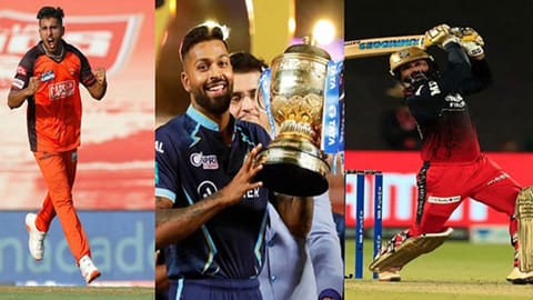 Hardik, Umran and Dinesh Karthik