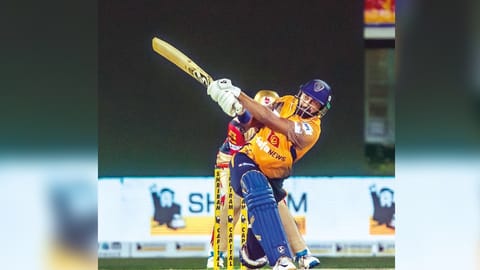 Sanjay Yadav struck an unbeaten 87 on Thursday