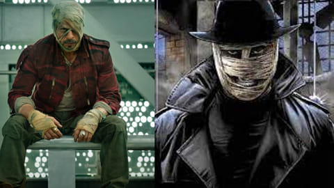 While many appreciated the look of SRK in teaser, in which his face was hardly seen with a bandaged look, others wondered if it looked too similar to 1990 Liam Nesson classic ?Darkman?.