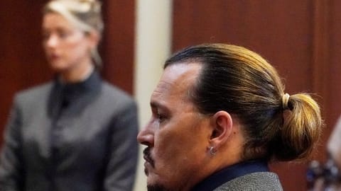 Johnny Depp and Amber Heard