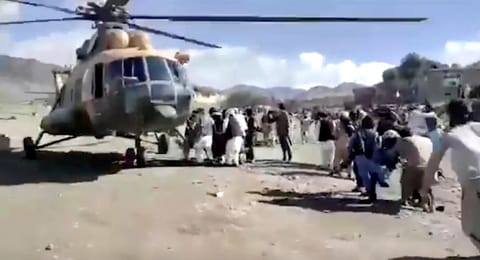Afghanistan overnight killing at least 1,000 people and injuring hundreds more