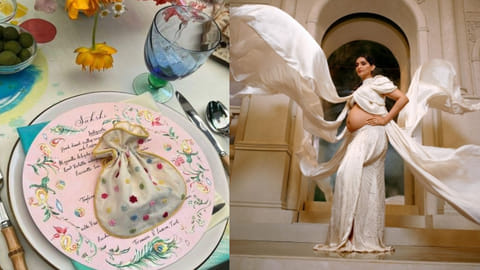 Customised menu, Sonam Kapoor