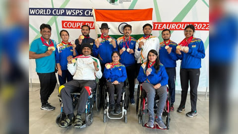 Each member of Indian contingent has a medal now