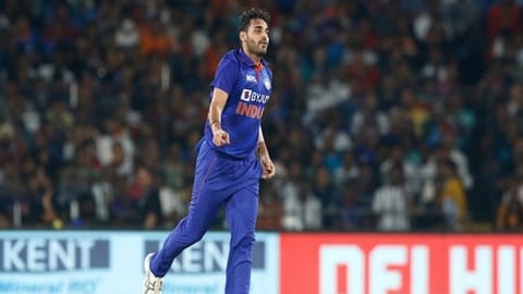 Indian pacer Bhuvneshwar Kumar