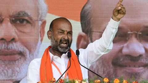 Telangana BJP chief Bandi Sanjay