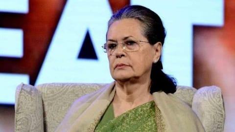 Congress president Sonia Gandhi