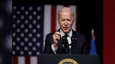 US President Joe Biden