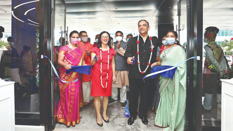 Inauguration of workspace