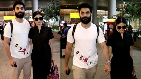 Bollywood actor Mouni with her husband Suraj Nambiar