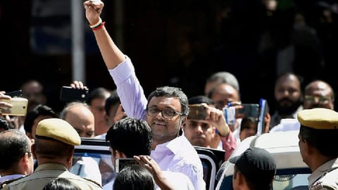 Congress MP Karti P. Chidambaram