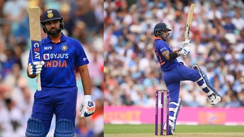Rohit Sharma and Shikhar Dhawan
