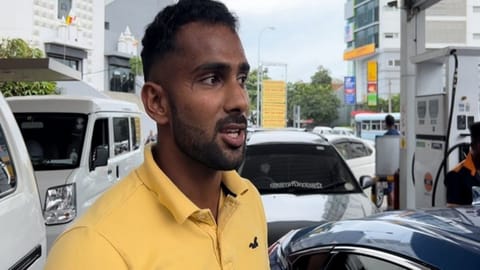 SL cricketer Chamika Karunaratne