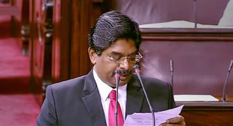 DMK Rajya Sabha MP P Wilson