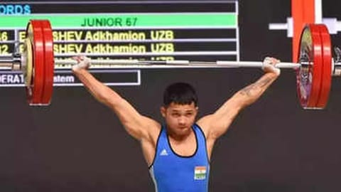 Weightlifter Jeremy Lalrinnunga