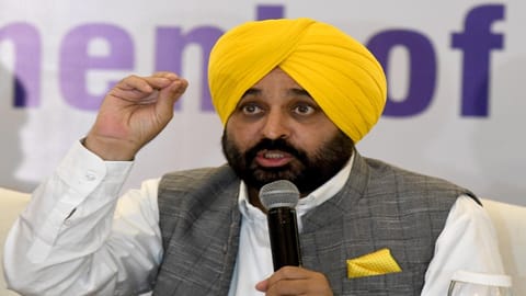 Punjab chief minister Bhagwant Mann