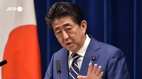 Japan's former Prime Minister Shinzo Abe