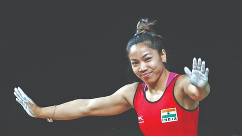 Mirabai Chanu will once again be expected to come up with a stellar show