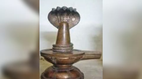 One of the seized idols