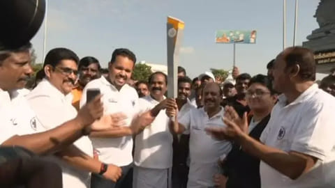 44th Chess Olympiad: Torch relay arrives in Mahabalipuram