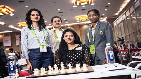 Members of the India Women?s ?A? team