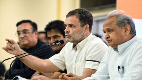 Congress leader Rahul Gandhi