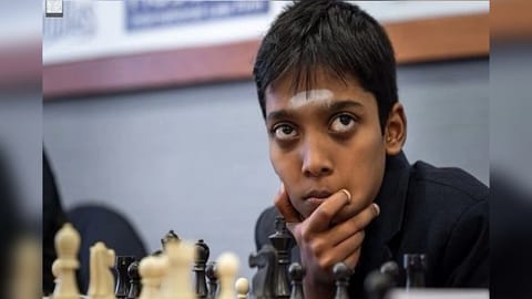 Young Indian Grandmaster R Praggnanandhaa
