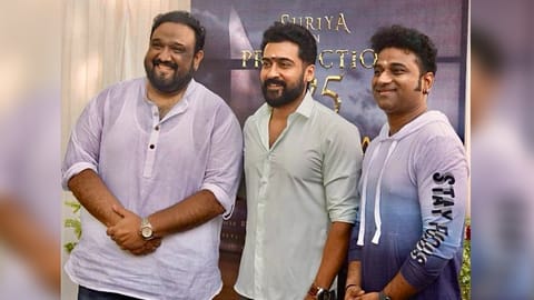 Director Siva, Surya, Devi Sri Prasad