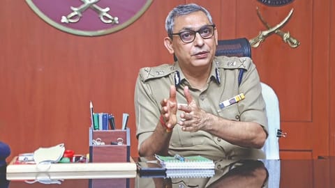 Chennai police Commissioner Shankar Jiwal