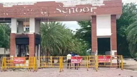 The private school that was under attack