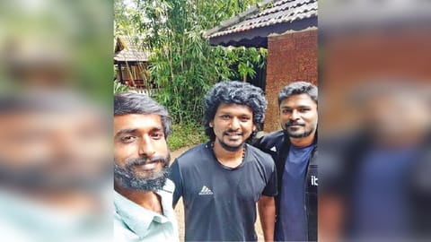 Lokesh Kanagaraj with Deeraj Vaidy