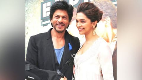 Shah Rukh Khan and Deepika Padukone
