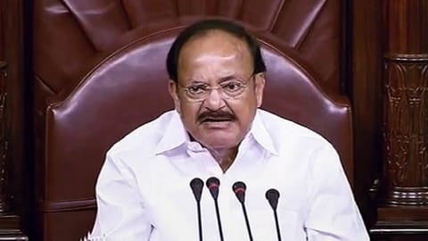 Vice President and Rajya Sabha Chairman M Venkaiah Naidu