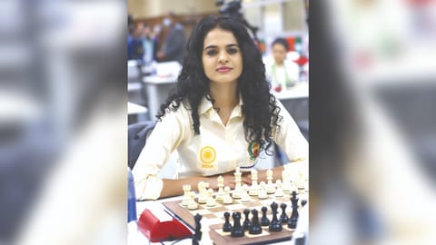 Tania Sachdev helped India defeat Azerbaijan 2.5-1.5 in the Women?s section on Friday