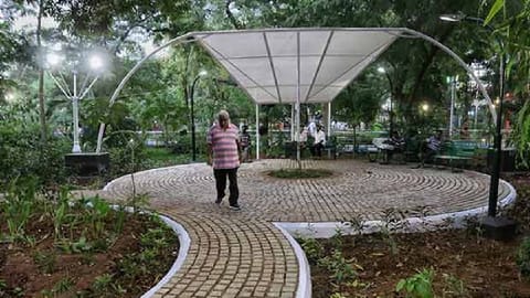 As per the tender conditions, the contractors should trim grass and de-weed the parks periodically.