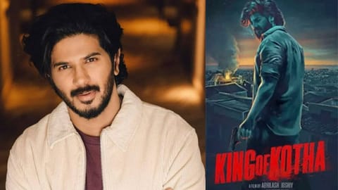 Dulquer Salmaan; Poster of ?King Of Kotha?