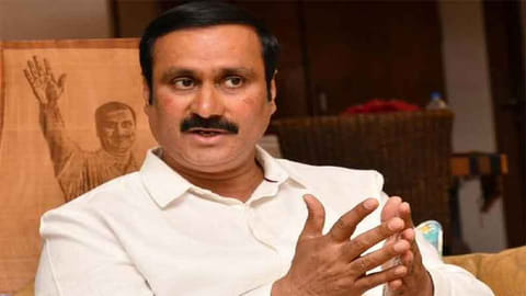 PMK president Dr Anbumani Ramdoss