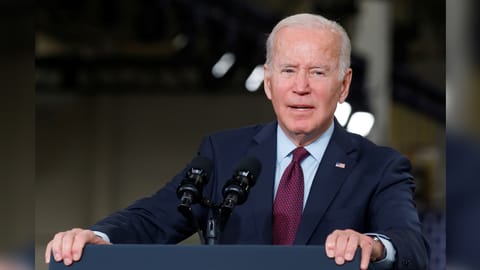 US President Joe Biden
