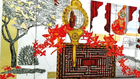 Lost and Found work by Parvathi