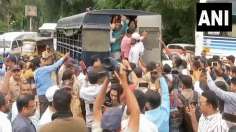 Protest in Pune city