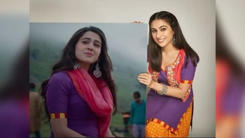 Bollywood actor Sara Ali Khan