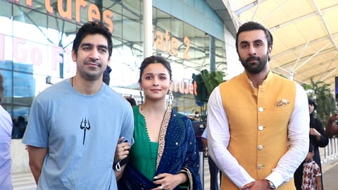 Ayan Mukerji, Alia Bhatt and Ranbir Kapoor
