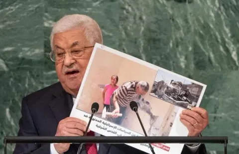 Palestinian President Mahmoud Abbas