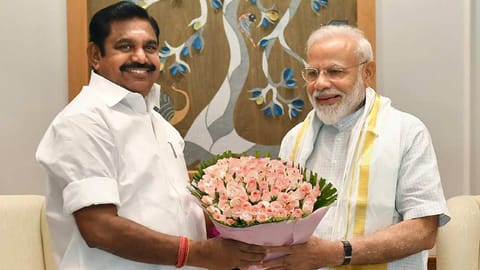 Edappadi K Palaniswami & Prime Minister Narendra Modi