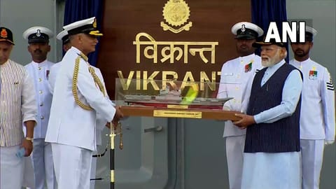 PM Modi commissions India?s 1st indigenous aircraft carrier INS Vikrant