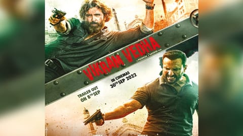 Vikram Vedha poster