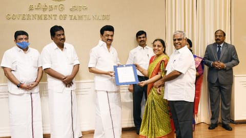 Stalin inaugurated amended Registration Act at the state secretariat on Wednesday.