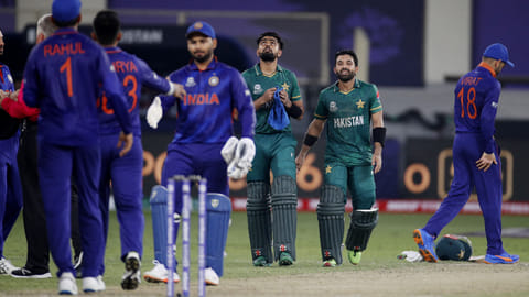 India and Pakistan players