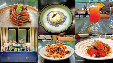 Dishes of the restaurant
