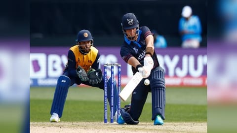Namibia displayed solid intent while batting